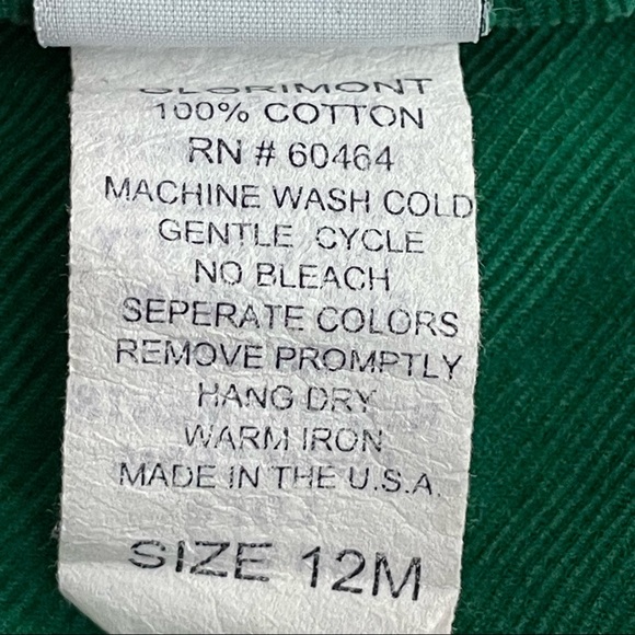 Vintage Glorimont Reversible Romper Size 12 mos - Picture 12 of 16